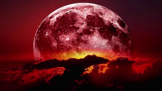 уникальное природное явление кровавая луна