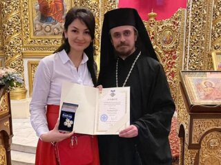 Людмила марченко отримала орден княгині Ольги, фото: Facebook