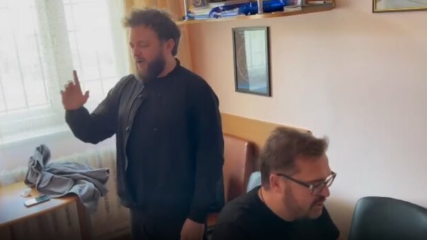Дзідзьо і Пономарьов, скріншот з відео