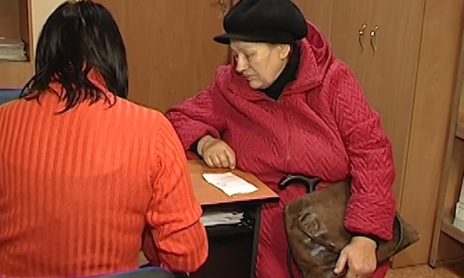 Пенсионерка. Фото: скрин youtube