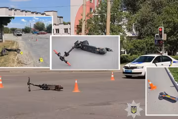 Электросамокаты на улицах города