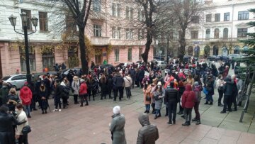 Акція протесту рестораторів у Чернівцях, фото molbuk.ua