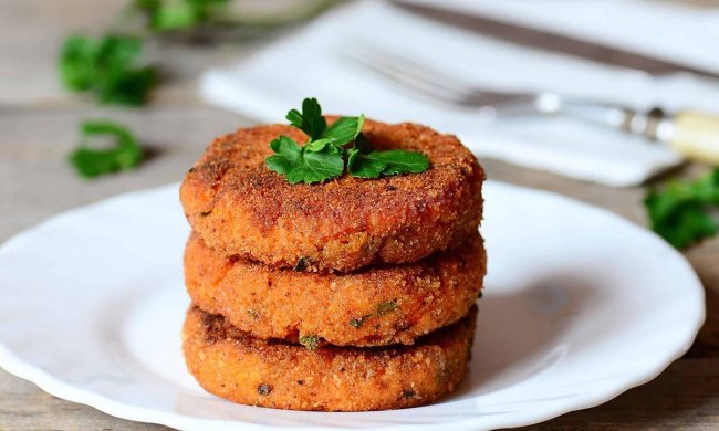 Смачний і корисний рецепт морквяних котлет