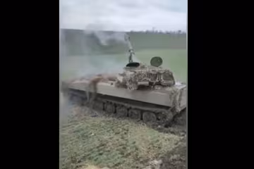 Артилерія ЗСУ відповідає російським окупантам. Скріншот