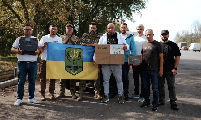 Фонд «Надія», Валерій Дубіль, Віта Присяжнюк та Микола Томенко доставили на схід РЕБи, засоби живлення та звʼязку