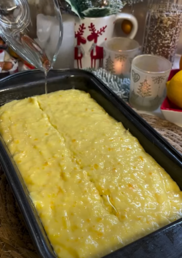 Апельсиновий кекс: фото скрін рецепту