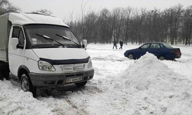 Полтава тоне в снігу  (фото)