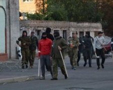 Тітушки атакували "Черкасиобленерго" (фото)