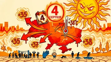 Спека в Україні 4 серпня: прогноз синоптиків
