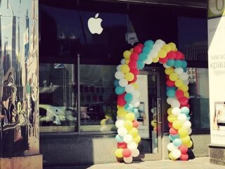 офис Apple в Украине, фото с соцсетей