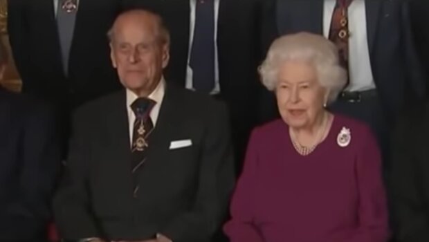 Елизавета II и принц Филипп, скриншот: YouTube