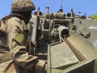 Российские оккупанты, фото: скриншот из видео