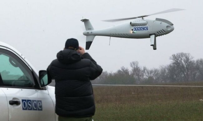 Бойовики збили дрон спостережної місій через виявлену бронетехніку