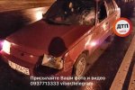 В Киеве легковушка снесла мужчину