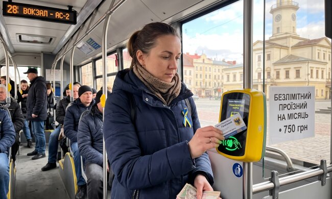 проїзний квиток транспорт Івано-Франківськ автобус 750 грн