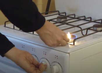 Газовая плита. Фото: скрин youtube