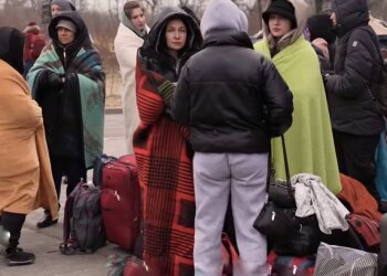 Беженцы, фото: скриншот из видео