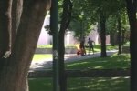 У Харкові квадроцикл спалахнув під дитиною - пекельні покатеньки потрапили на камеру
