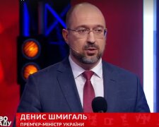 Денис Шмигаль в эфире программы "Право на власть", скрин