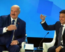 Зеленський і Лукашенко, скріншот з відео