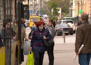 Карантин в Украине, скриншот видео