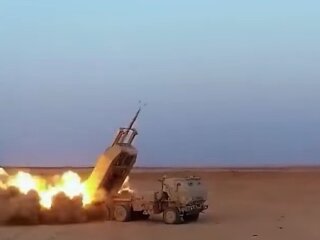 Вистріл з HIMARS.Фото: скриншот Telegram