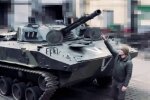Техніка окупантів, скріншот з відео