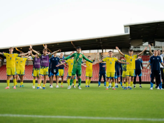 Юношеская сборная Украины по футболу U-19, фото: УАФ