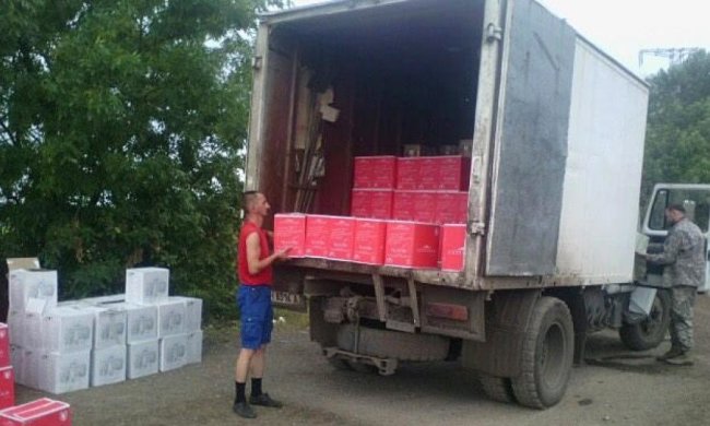 Бирюков обнародовал фото задержанной контрабанды