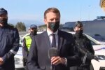 Еммануель Макрон, скріншот з відео