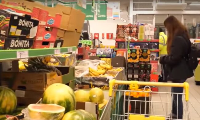 Ціни на продукти, скріншот з відео