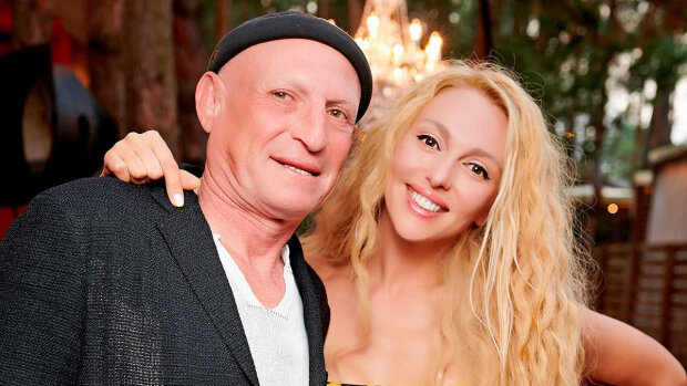 Оля Полякова с мужем, фото из Instagram