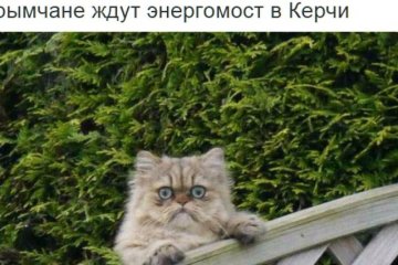 Скоро гімн України заспівають - користувачі про знеструмлений Крим (фото)