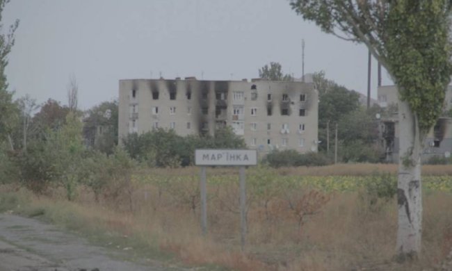 Марьинку атаковали танки боевиков