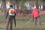 прибирання в парку, скріншот
