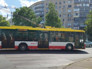 Троллейбус в Одессе