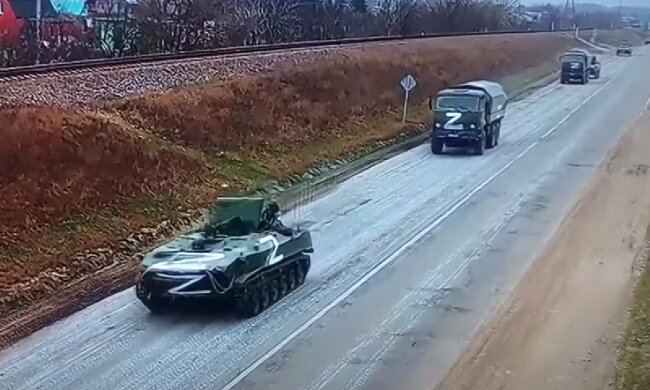 Російські військові. Фото: скрін youtube