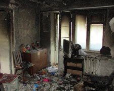На Донеччині загинули діти під час пожежі у квартирі (фото)