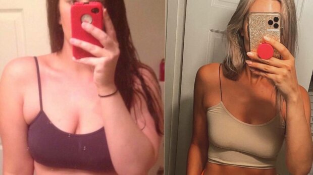 Жінка скинула 45 кілограмів, фото: Instagram