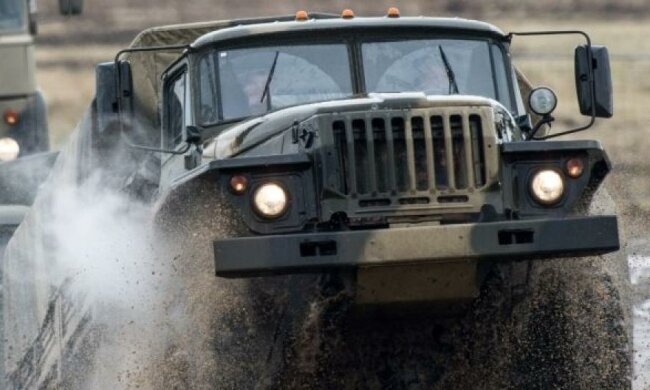 Окупантів "розкатали" вантажівкою на Донеччині