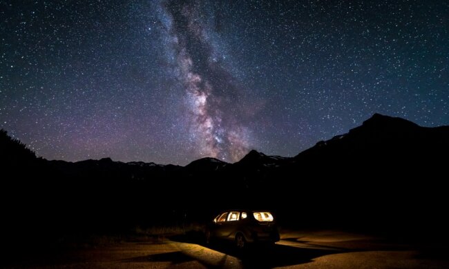 Галактика, фото pxhere