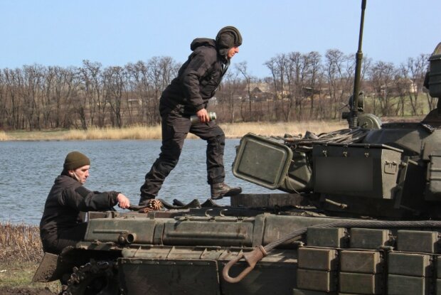 Украинские военные, фото: пресс-служба ООС