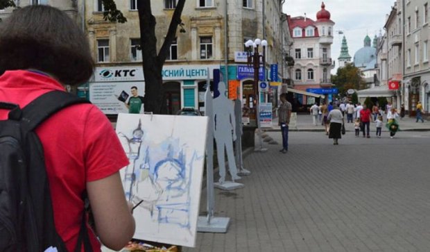 Молодые таланты нарисовали Тернополь (фото)