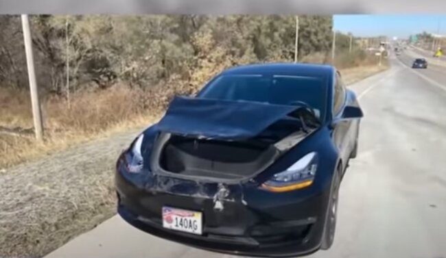 Tesla Model 3, скриншот