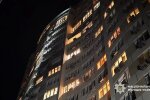 Последствия попадания в многоэтажку в Одессе
