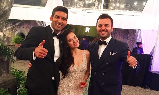 Григорий Решетник, Пауло Фонсека с женой, фото с Instagram