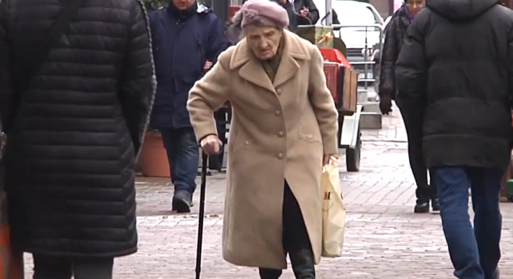 Пенсионерка. Фото: скрин youtube