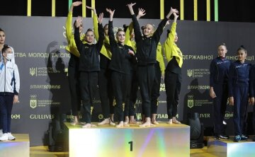 Збірна України завоювала золоті медалі на чемпіонаті Європи з художньої гімнастики