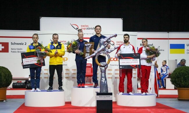 Олег Верняєв та Діана Варинська стали другими на Swiss Cup 2019