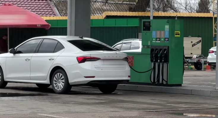 АЗС. Фото: скрин youtube